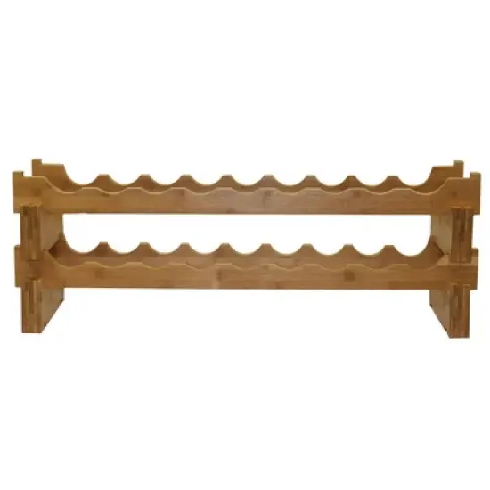 Oceanstar 18-Bottle Stackable  Wine Rack image {1}