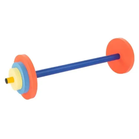 Toy Time Kids' Weight Bench Workout Equipment Set for Beginner Exercise, Weightlifting, and Power lifting with Leg Press and Barbell image {3}