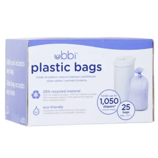 Ubbi Plastic Diaper Pail Bags image {4}