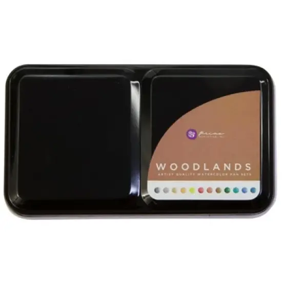 Prima Watercolor Confections Watercolor Pans 12/Pkg-Woodlands image {2}
