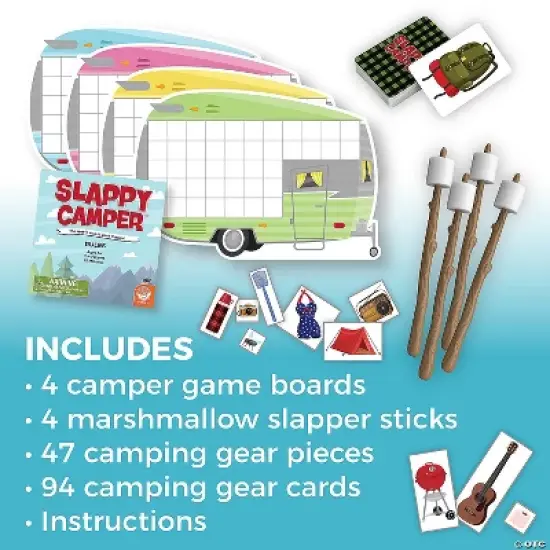 Slappy Camper - The Spot-it, Slap-it, Pack-it Game! image {1}