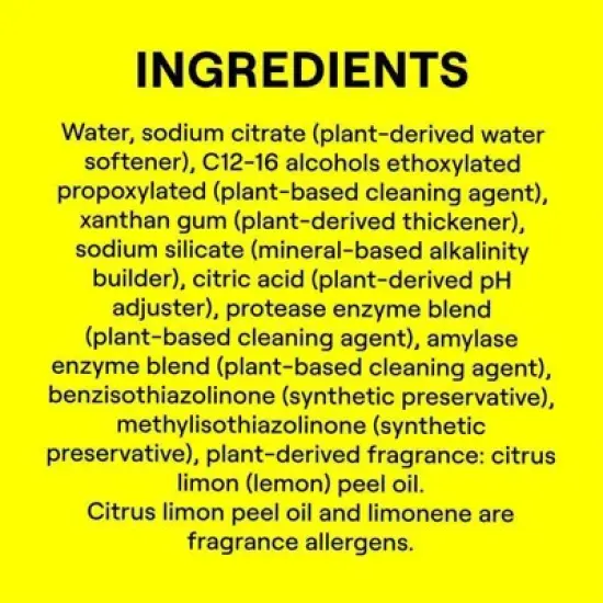 Seventh Generation Lemon Natural Dishwasher Detergent Gel - 70oz image {2}