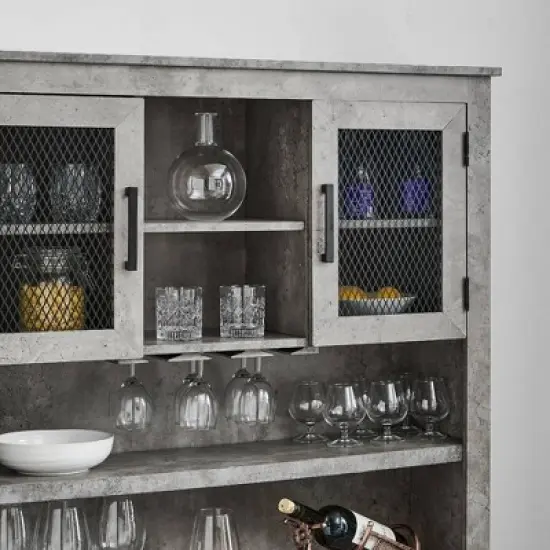 Tall Cabinet with Mesh Doors - Jill Zarin image {3}