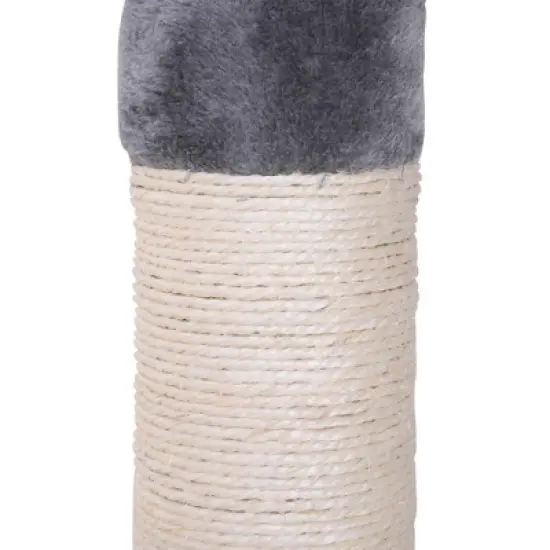 PawHut 9' Adjustable Height Floor-To-Ceiling Vertical Cat Tree image {6}