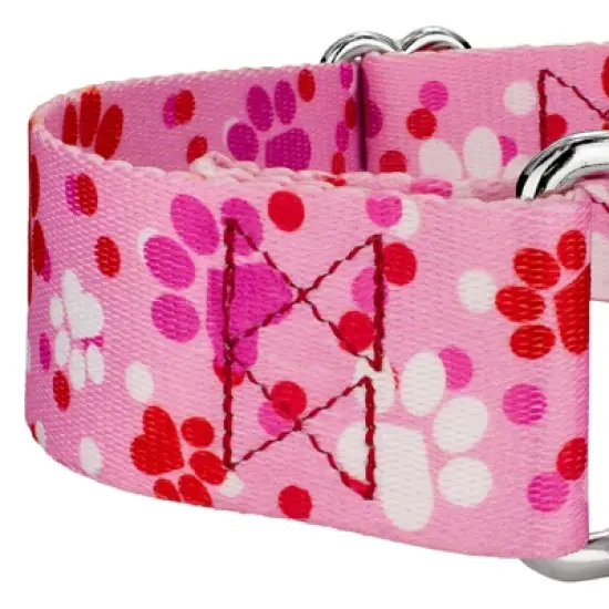 Country Brook Petz 1 1/2 Inch Puppy Love Martingale Dog Collar image {5}