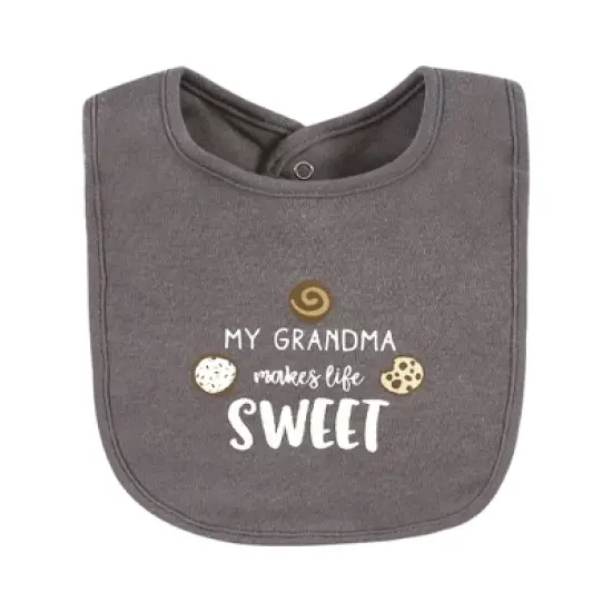 Hudson Baby Infant Boy Cotton Bibs, Popsicle, One Size image {4}