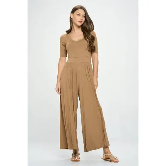 WEST K Women's Jana Short Sleeve Knit Jumpsuit image {7}