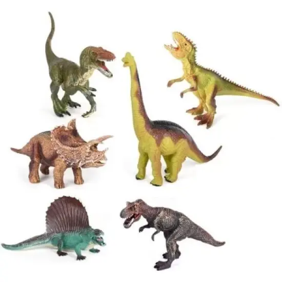 Toy To Enjoy Dinosaur Pop-Up Play Tent with Remote Controlled Lights, Dinosaur Roar Sound Button, and 6 Dinosaur Figure Toys for Boys and Girls image {6}