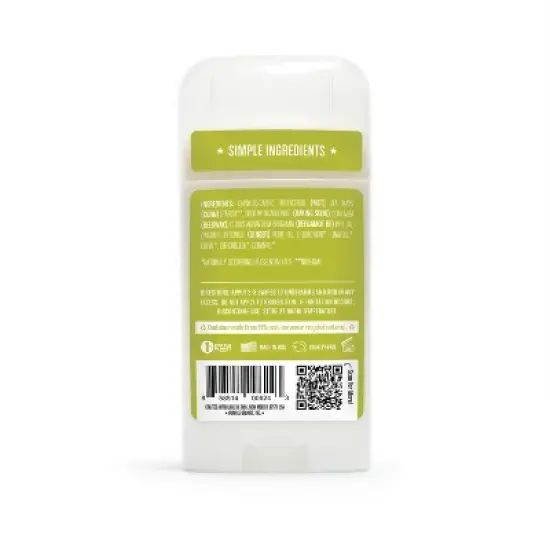 Humble Brands Original Formula Solid Deodorant - Bergamot & Ginger - Aluminum-Free 2.5oz image {1}