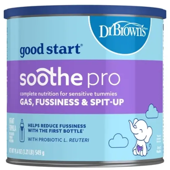Good Start Dr. Brown's Soothe Pro Powder Formula - 19.4oz image {8}