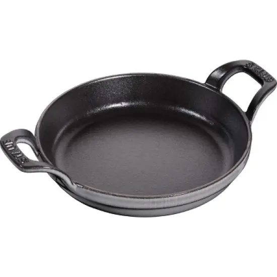 STAUB Cast Iron 6-inch Round Gratin Baking Dish image {4}