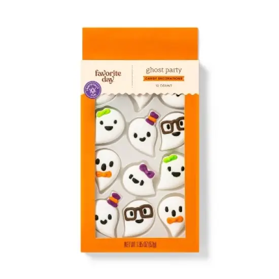 Ghost Party Candy Decorations - 12ct / 1.85oz - Halloween - Favorite Day&trade; image {3}
