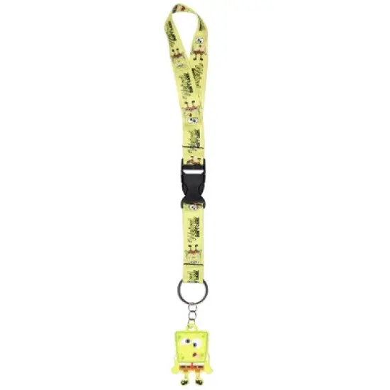 SpongeBob Squarepants Wrist Lanyard For Keys Keychains Wallet image {3}