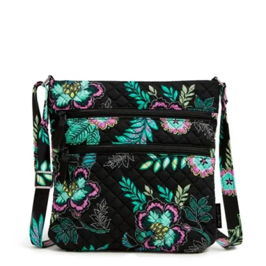 Vera Bradley Women's  Cotton Triple Zip Hipster Crossbody Bag image {10}
