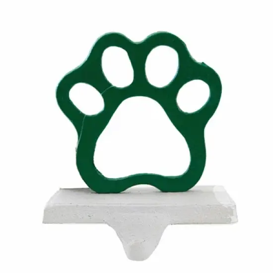 Transpac 4.5 Inch Paw Print Stocking Holder Stocking Holder , Christmas Pet Dog Cat (1PC) image {3}