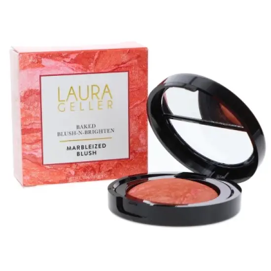 Laura Geller Baked Blush-n-Brighten Pink Grapefruit 0.16 oz image {6}