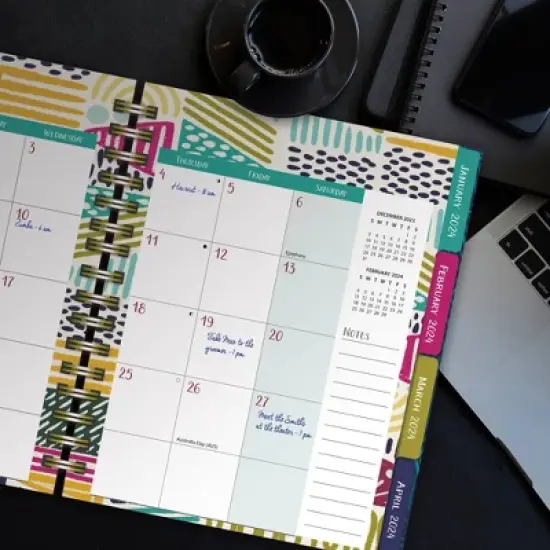 Lang 2024 Weekly/Monthly Planner 8.5"x9.5" Plan-It Journey of the Heart image {5}