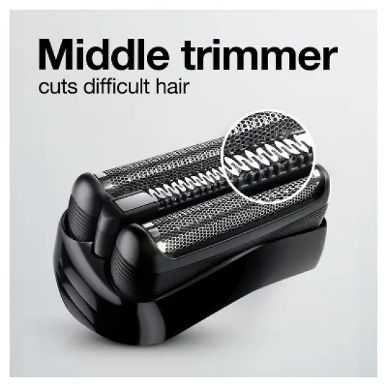 Braun Series 3-310s Men's Rechargeable Wet & Dry Electric Foil Shaver image {4}