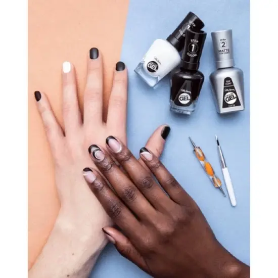 Sally Hansen Miracle Gel Nail Polish - 102 Matte Top Coat - 0.5 fl oz image {3}