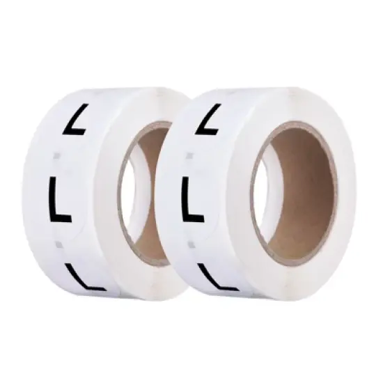 Unique Bargains Self-Adhesive Kids Clothing Size Sticker Labels 2 Rolls 1000 Pcs image {4}