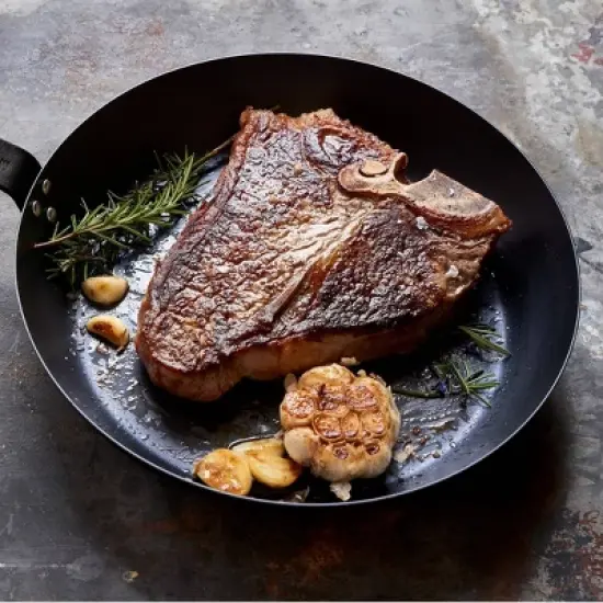 Merten & Storck 12" Open Frypan - Black image {3}