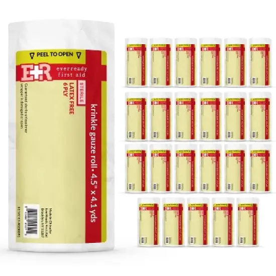 Sterile Krinkle Kerlix Bandage Rolls - Latex Free, 6-Ply image {4}