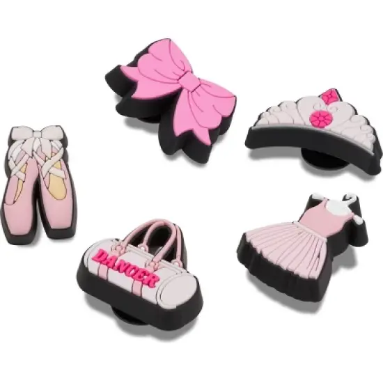 Crocs Jibbitz Ballet Class Shoe Charms 5-Pack image {1}