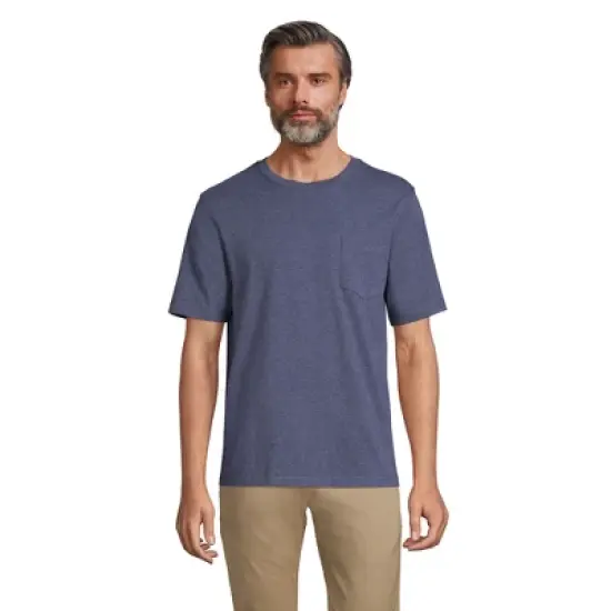 Lands' End Men's Super-T Short Sleeve T-Shirt with Pocket image {23}