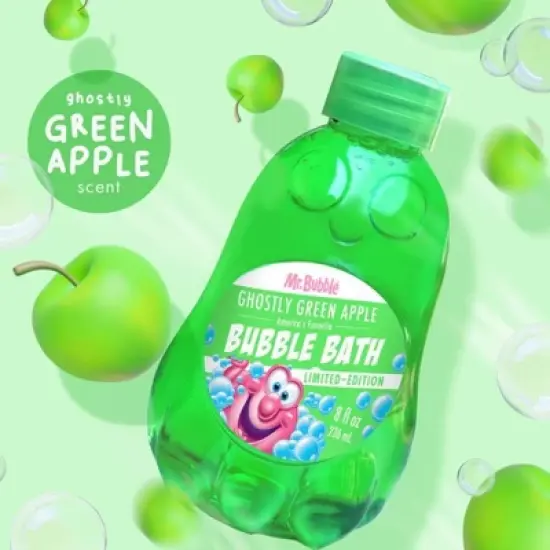 Mr. Bubble 8oz Bubble Bath Green image {3}