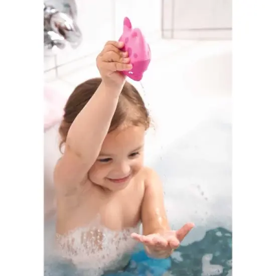 HABA Water Friends Ocean Fishing Fun Bath Toy with 5 Squirting Fish image {3}
