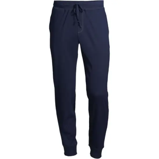 Lands' End Men's Knit Jersey Sleep Jogger image {2}