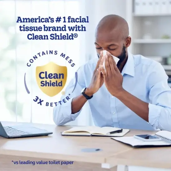 Kleenex Lotion 3-Ply Facial Tissue image {9}