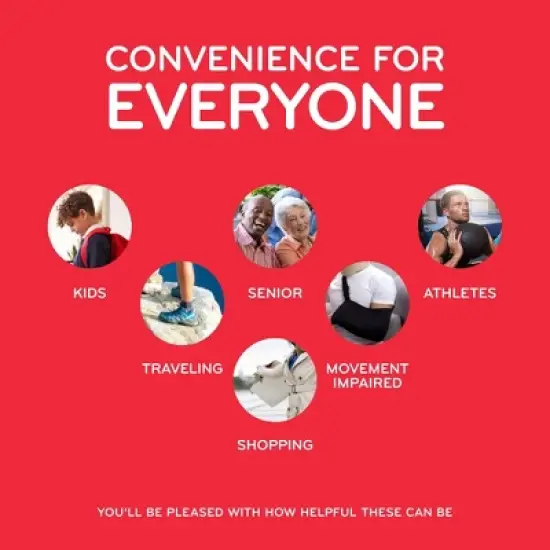 The Original Stretchlace Quick Lock No-Tie Elastic Shoelaces &ndash; Red Adjustable Shoe Laces (1 Pair) image {4}