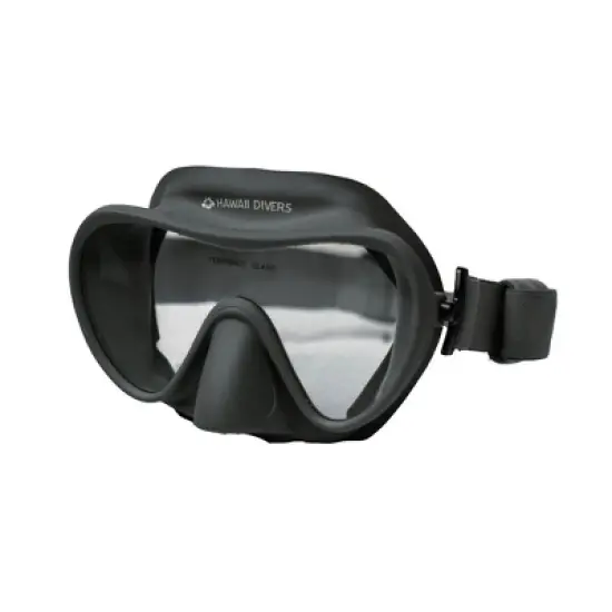 Hawaii Divers Deep Sea Adult Snorkel Mask &ndash; Grey image {2}