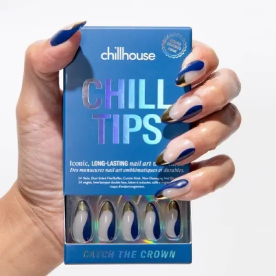 Chillhouse Chill Tips Fake Nails - Catch the Crown - 24ct image {4}