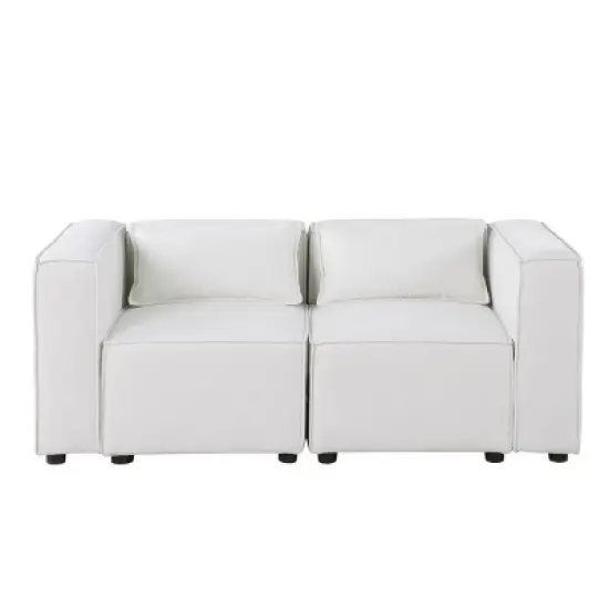 Modular Couch,2 Seat Sofa,Loveseat Sofa,Modular Lounge Sofa,Modular Cloud Couch,Sofa Modular Sectional,Knock Down Sofa Couch-Cuddlewood image {5}