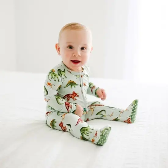 Infant Buddy Footie Zippered One Piece - Posh Peanut image {3}