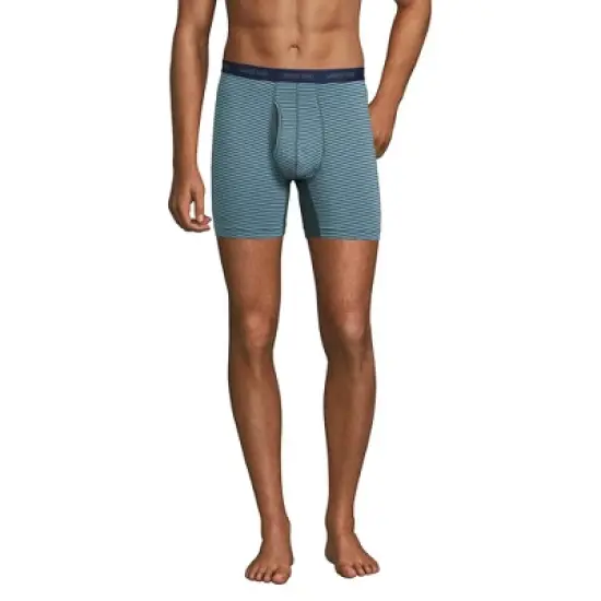 Lands' End Men's Comfort Knit Boxer 3 Pack image {2}