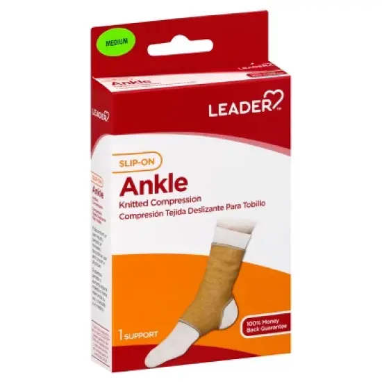Leader Slip-On Medium Ankle Support 1 ea image {6}