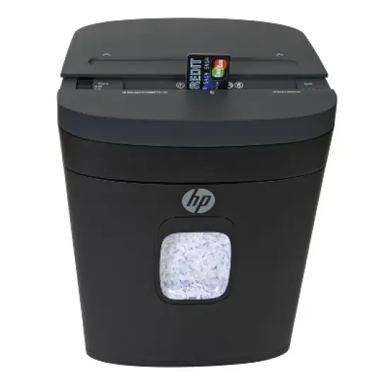 HP Inc. HP-MC145 14-Sheet Microcut Shredder in Gray image {4}