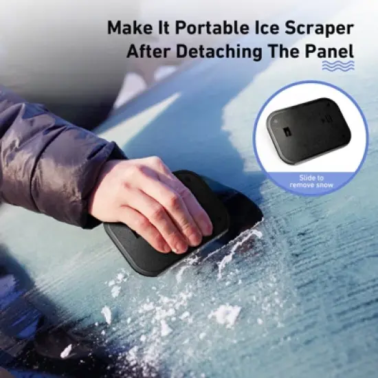 AstroAI Microfiber Car Windshield Cleaner, Car Window Cleaner Kit with 4 Reusable Pads image {8}