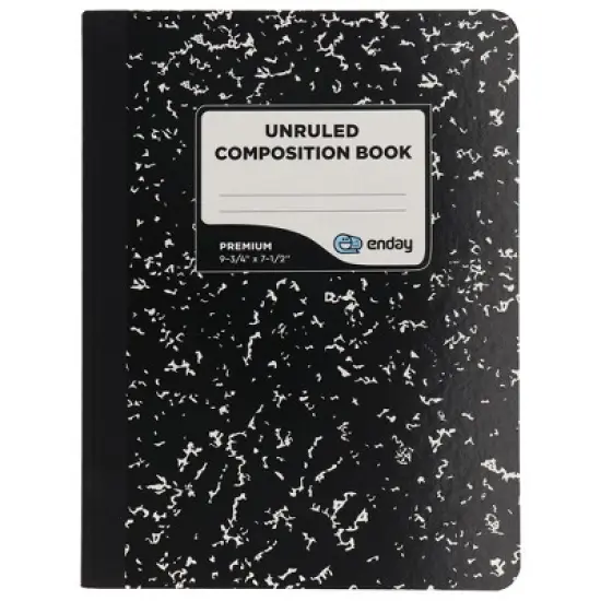 Black Marble Composition Book Unruled Paper 100 Sheet Office Dairy Drawing Note Books Journals Meeting Notebook Hard Covers Writing Book For school image {1}