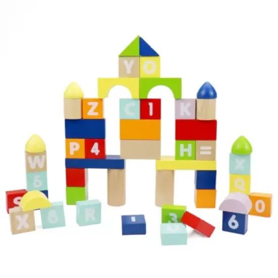 Leo & Friends Count and Spell Block 50-Piece Set image {1}