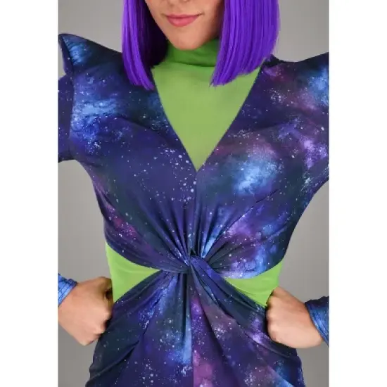 HalloweenCostumes.com Women's Cosmic Alien Halloween Costume image {4}
