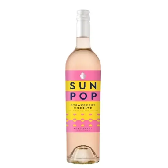 SunPop Strawberry Moscato Wine - 750ml Bottle image {6}