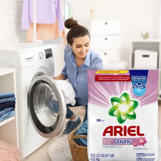 Ariel with a Touch of Downy Freshness Powder Laundry Detergent - 158oz image {6}