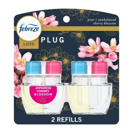 Febreze Dual Plug Air Freshener Refill Plug -Japanese Cherry Blossom - 1.75 fl oz/2pk image {16}