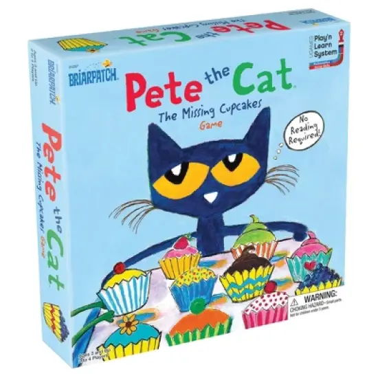 Briarpatch&reg; Pete the Cat&reg; The Missing Cupcakes Game image {1}
