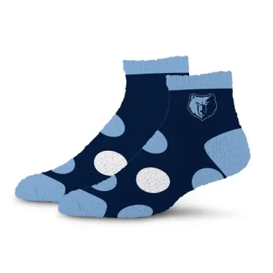 NBA Memphis Grizzlies Big Dot Fuzzy Socks image {3}