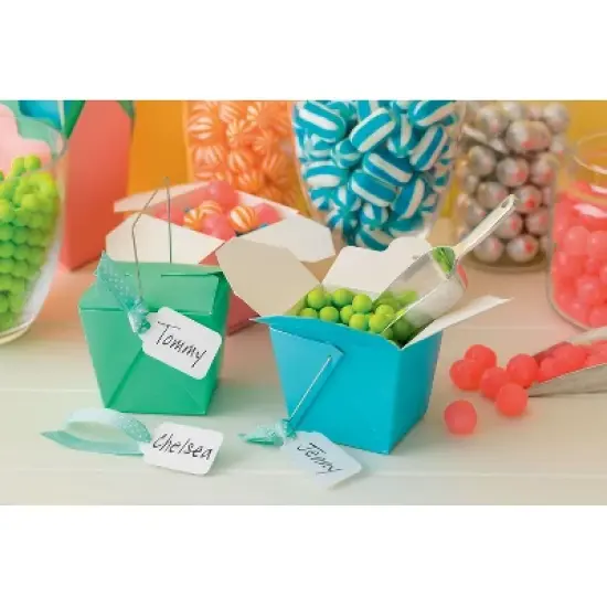 Avery Medium-Weight White Marking Tags 1 3/4 x 1 3/32 1 000/Box 12204 image {4}